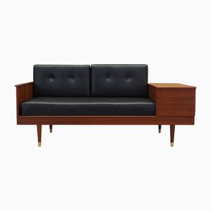 Sofá noruego de caoba de Ingmar Relling, años 60