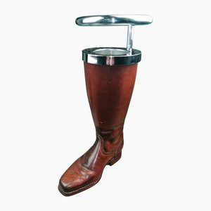 Wooden Umbrella Stand in the shape of a Texan Boot, 1950s