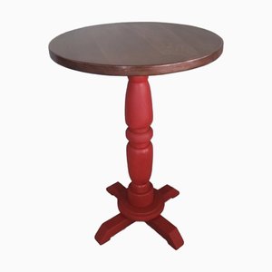 Table Basse Laquée avec Plateau Rond