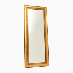 Vintage Italian Gilt Wood Mirror, 1970s