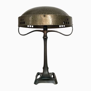 Amsterdamse School Schreibtischlampe, 1920er
