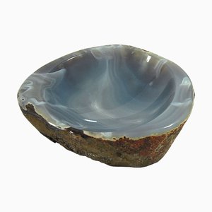 Vintage Italian Agate Ashtray, 1970s