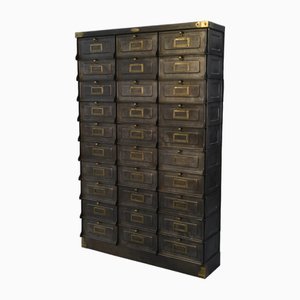 Französischer Strafor Klappenschrank, 1920er