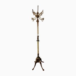 Coat Stand in Bronze and Onyx, 1890s