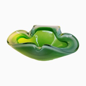 Big Ashtray in Murano Glass attributed to Flavio Poli for Seguso, Italy, 1960s