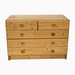 Cajonera Les Arcs de pino de Charlotte Perriand, años 60