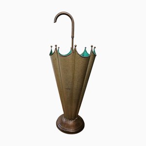 Umbrella Shaped Brass Stand, 1950s