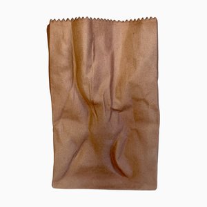 Vaso Pop Art Paper Bag in porcellana di Tapio Wirkkala per Rosenthal Studio Line, Germania, anni '70
