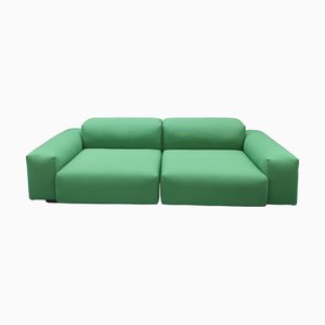 Canapé Soft Modular Vert Fougère par Jasper Morrison pour Vitra