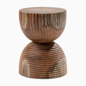 Sgabello Anuk in legno, inizio XXI secolo