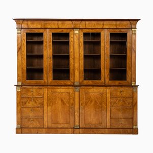 French Ash Bookcase, 19th Century