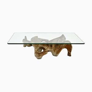 Coffee Table attributed to Claudio Trevi, 1970s