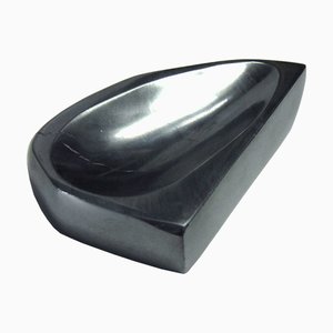 Vintage Polished Pyrite Bowl, 1970s