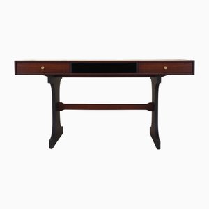 Italienischer Schreibtisch aus Mahagoni, 1960er