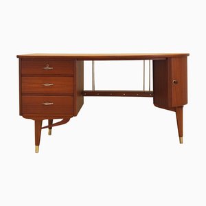 Norwegian Mahogany Desk from Sola Møbler, 1960s