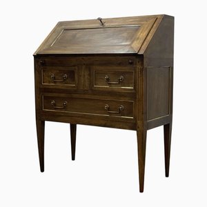 Louis XVI Style Secretaire in Walnut, 1950s
