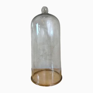 Large Bubbled Glass Bell, 1940s