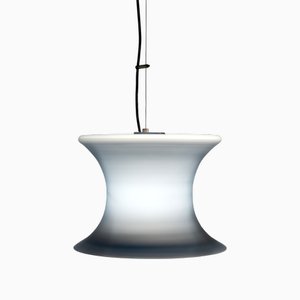 Hängelampe aus Opalglas aus Muranoglas von Luciano Vistosi, 1960er