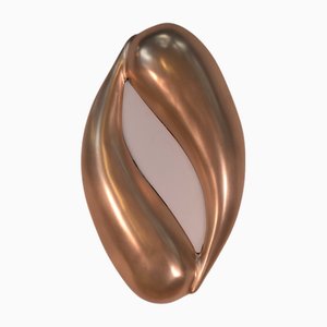 Vintage Bronze Wall Light, 1960s