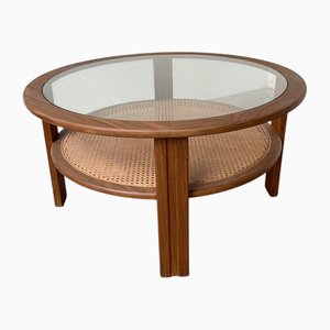 Table Basse Ronde en Teck de G-Plan, 1960s