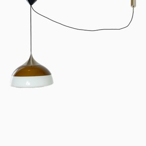 Lámpara colgante italiana Mid-Century moderna de Stilnovo, años 60