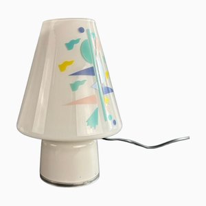 Vintage Colorful Glass Table Lamp by Alessandro Mendini for Artemide-Sidecar, 1980s