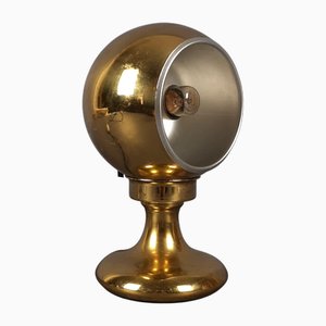 Space Age Metal Eyeball Magnet Table Lamp from Reggiani, 1970s