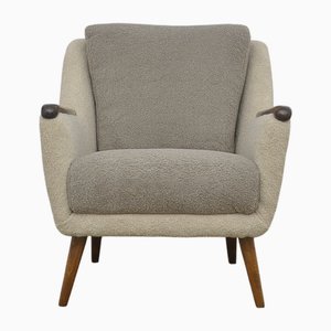 Mid-Century Boucle Cocktailsessel, 1960er
