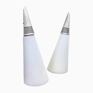 Lota Halogen Table Lamps by Hikaru Mori for Nemo, Italy, 1980s, Set of 2