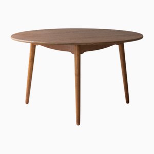Early Edition Heart Esstisch von Hans Wegner für Fritz Hansen, Dänemark, 1960er
