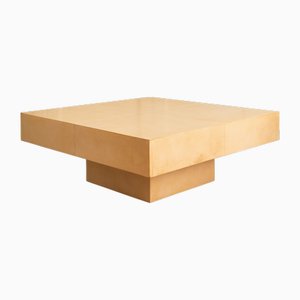 Parchment Coffee Table, 1970s