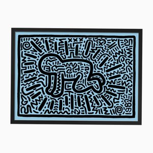 Keith Haring, Radiant Baby, Paper, Framed