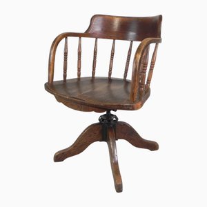 Oak Office Chair, 1920s
