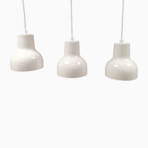Von Architekten entworfene Hängelampen aus Porzellan von Erik Magnussen, 1982, 3er Set