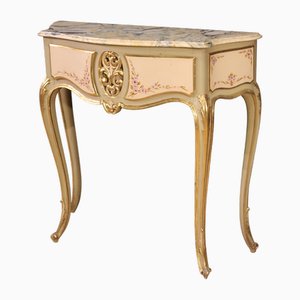 Lackierte italienische Konsole, 1960er