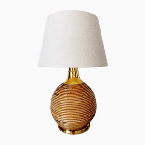 Bamboo Ball Lamp, Italy, 1960s