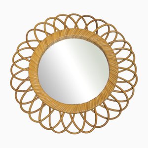 Vintage Mirror attributed to Franco Albini, 1960s