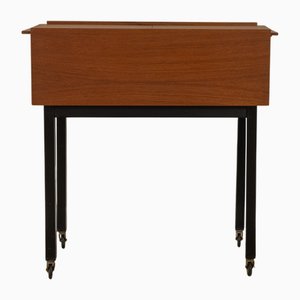 Teak Sewing Box by Opal Möbel, 1960s
