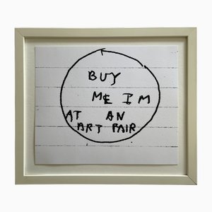 Simon Evans, Buy Me I'm at an Art Fair, 2005, Serigraph on Paper