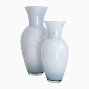 Italian Vases by Mariana Iskra for Ribes the Art of Glass, Set of 2 Ivv Florence Glass, Set of 2