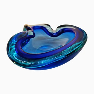 Vintage Italian Ashtray in Murano Glass, 1960s