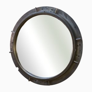 Industrial Round Mirror, 1950s