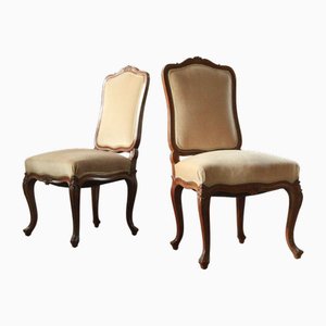 Sedie Luigi XV antiche, metà XIX secolo