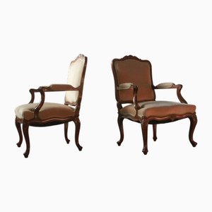 Set of Antique Danish Chairs, 1890s