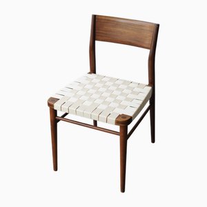 Sedia in teak di Georg Leowald, Germania, anni '50