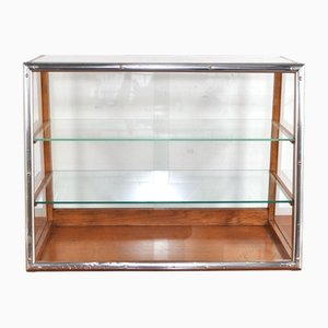 Vintage Vitrine aus Eiche, 1920er