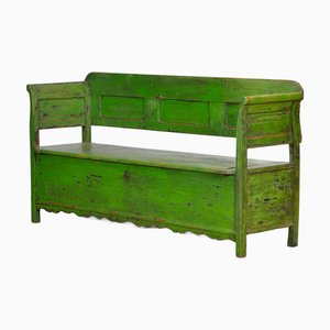 Antique Pine Bench, 1920s