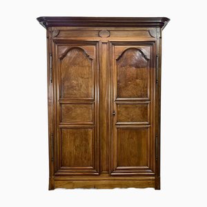 18th Century Walnut Château Wardrobe