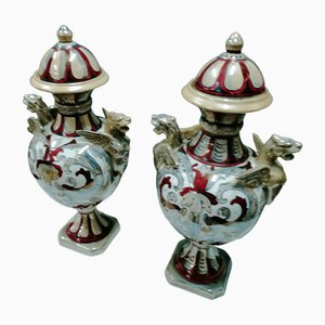 Potiches by Gualdo Tadino, Set of 2