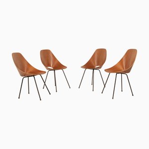 Chaises Medea par Vittorio Nobili pour Fratelli Tagliabue, 1950s, Set de 4